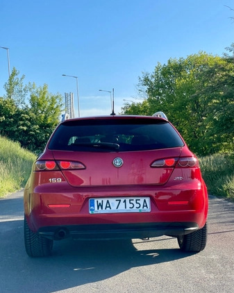 Alfa Romeo 159 cena 33000 przebieg: 158014, rok produkcji 2011 z Warszawa małe 407